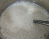 A picture of step 4 of Soya milk thandai.