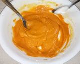 A picture of step 2 of Jalebi Chat.