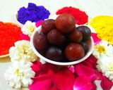 A picture of step 8 of Mawa Gulab Jamun.