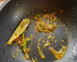A picture of step 3 of Sajne Data Moong Dal e / Drumsticks in Moong Dal.