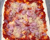 Une image de l'étape 1 de Pizza rolls.