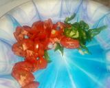 A picture of step 1 of Kenyan collard greens (sukumawiki).