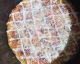 Foto langkah ke 5 dari resep Roti pizza magic, no oven, no ulen.