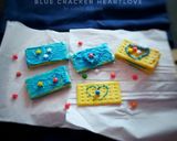 Foto langkah ke 3 dari resep Blue cracker heartlove.