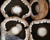 A picture of step 3 of cream cheese stuffed mushroomlove.