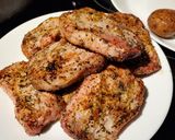 A picture of step 4 of Cranberry Apple Pork Chops.