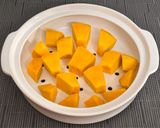 A picture of step 1 of Eggless Pumpkin Oats & Jaggery Cake – Kid-Friendly, Wholesome & Guilt-Free Treat.