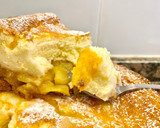 Foto del paso 15 de la receta: Pastel de queso con mermelada y manzanas caramelizadas “sin gluten”
