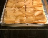 A picture of step 6 of Indian Baklava.