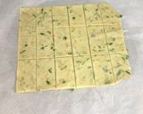 A picture of step 11 of Scallion (Spring Onion) cream Crackers.