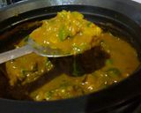 A picture of step 8 of Gobi spinach capsicum Gravy.