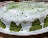 Foto langkah ke 9 dari resep Cake Greentea Saus Matcha.