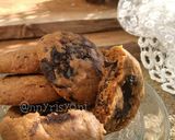 Foto langkah ke 6 dari resep Cookies Monster Chewy dark cokelat.