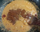 A picture of step 3 of Kadai Paneer.