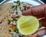 Tandoori chicken cheese wrap recipe step 3 photo