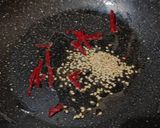 A picture of step 4 of Veggie loaded moong dal chilla.