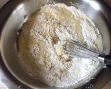 A picture of step 2 of Eggless doughnuts.