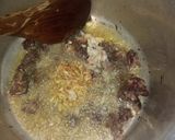 A picture of step 5 of Pilau with guacamole.