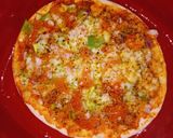 वेज पिज़्ज़ा (veg pizza recipe in Hindi) रेसिपी चरण 4 फोटो