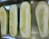 Foto del paso 1 de la receta: Zucchini Relleno de Lentejas