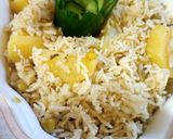 A picture of step 8 of Holay ka pulao.