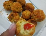 Foto langkah ke 6 dari resep Bola-bola mie (tanpa teflon cetakan).