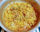 A picture of step 9 of Khatay Aloo.