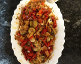 Foto del paso 1 de la receta: Relleno de escabeche con verduras