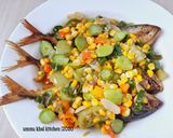 Foto langkah ke 3 dari resep Ikan Peda Asin Tumis Jagung.