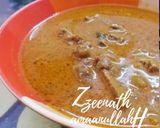 A picture of step 4 of Dahi Gosht.