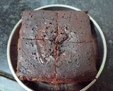 A picture of step 8 of Sizzling Chocolate Brownie With Venila Ice cream.