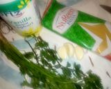 A picture of step 1 of Pasta with yogurt.