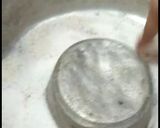 A picture of step 4 of Rainbow cake.