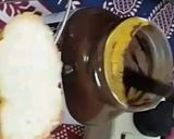 A picture of step 1 of Microwave Nutella Bruschetta.
