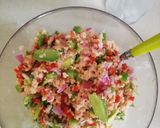 Foto del paso 2 de la receta: Ceviche de salmón desmenuzado