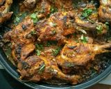 A picture of step 8 of Chicken Tangdi kabab.