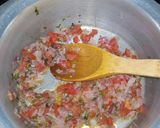 A picture of step 7 of Stew Curry Chaat.