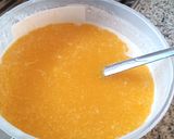 A picture of step 2 of Eggless pancakes.