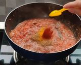 A picture of step 9 of Masala soya chaap.