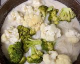Foto del paso 4 de la receta Coliflor con leche de 🥥 y 🧅