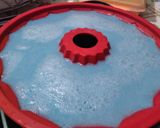 Foto langkah ke 4 dari resep #PUDING SANTAN BUNGA TELANG.