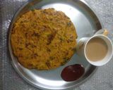 A picture of step 6 of चावल बेसन चीला.
