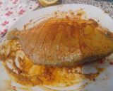 A picture of step 6 of Grilled pampano fish.