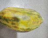 A picture of step 1 of Papaya Jelly.