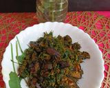 A picture of step 6 of Methi Begun Bengali Style.