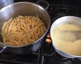A picture of step 2 of Macaroni Cheese:.