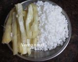 कंद और साबूदाना के पापड़ (kand aur sabudane ke papad recipe in Hindi) रेसिपी चरण 1 फोटो