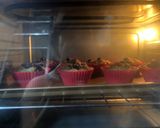 Hình bước làm 5 của món Muffin yến mạch chuối việt quất