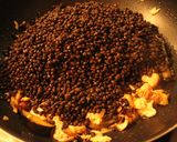 Foto del paso 9 de la receta: Revuelto lentejoso beluguense, salmoneado
