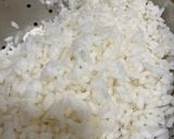 A picture of step 1 of Chicken and Rice Burrito.